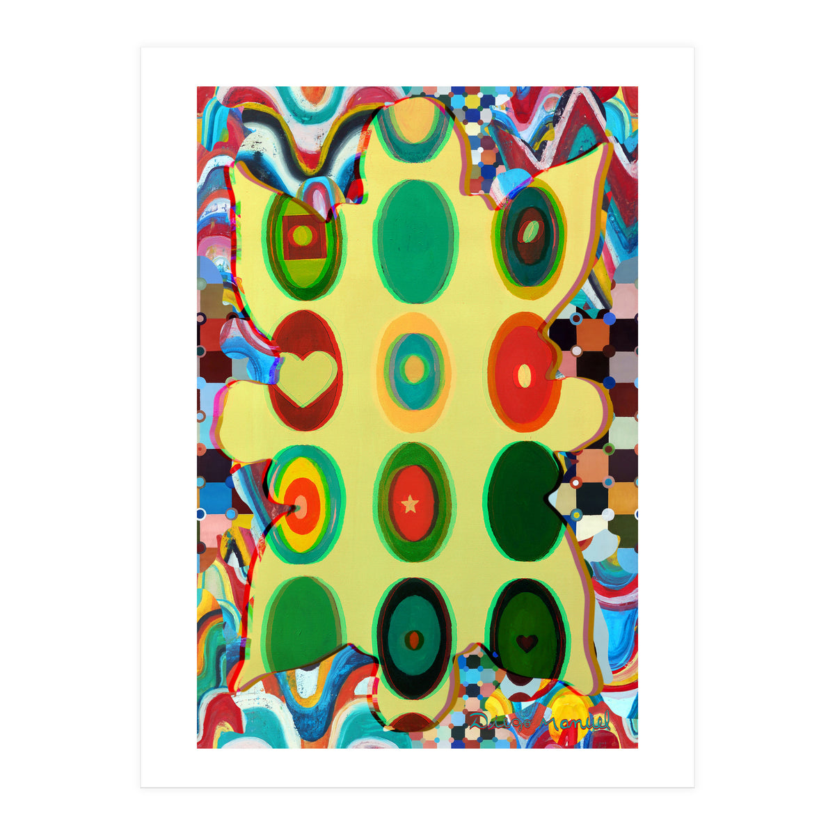 Pop Abstract 2023 Tapiz 97 (Print Only)