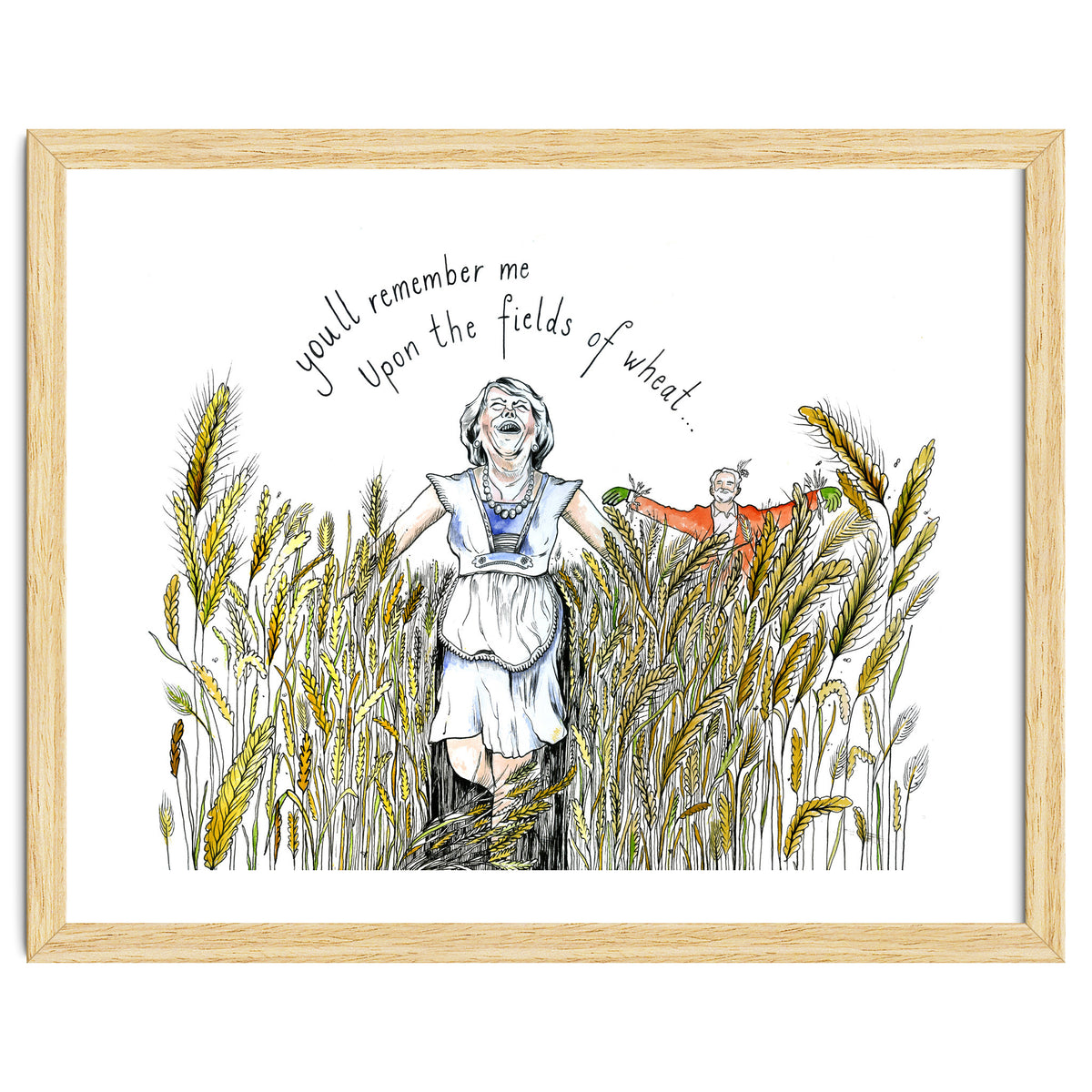 Upon The Fields Of Wheat