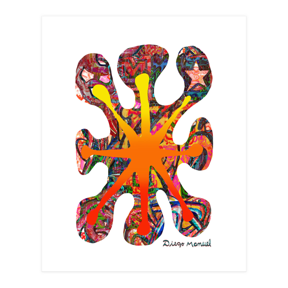 Fuego 54 Copia (Print Only)