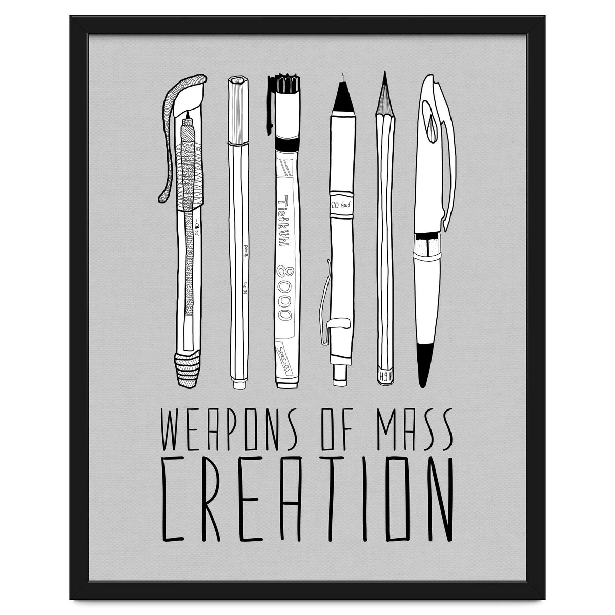 Weapons Of Mass Creation - Grey