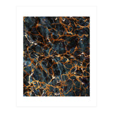Ocean & Gold Marble (Print Only) thumbnail