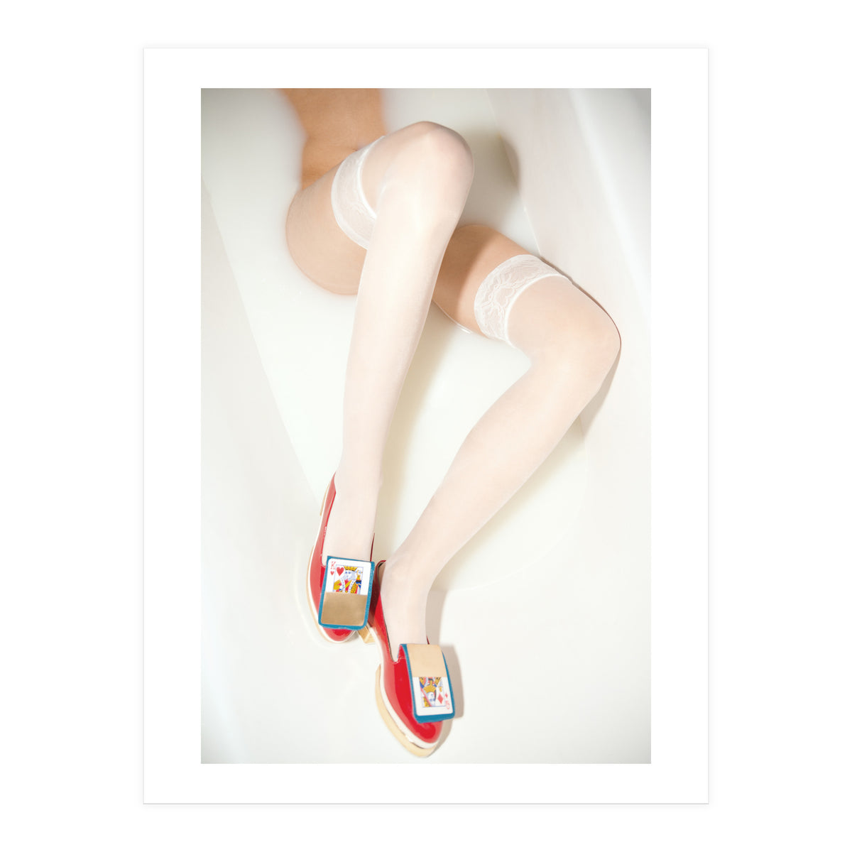 The queen is thirsty. Really, really thirsty (Print Only)