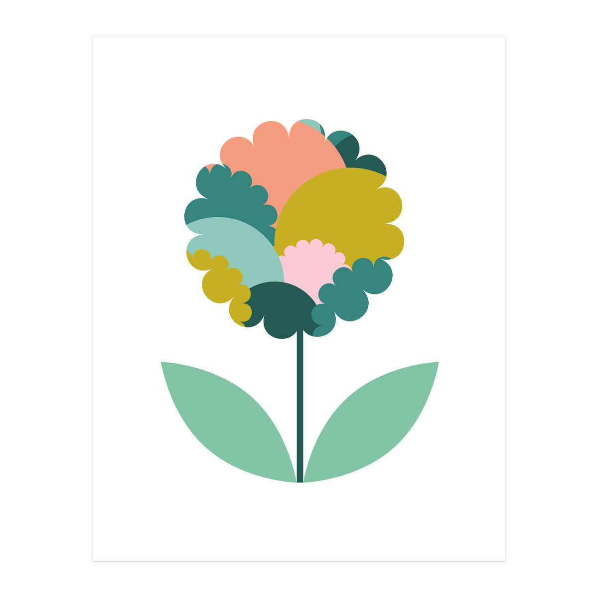 Big flower (Print Only)