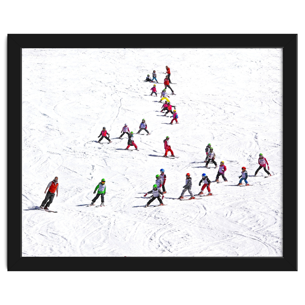 Ski school (Colour)