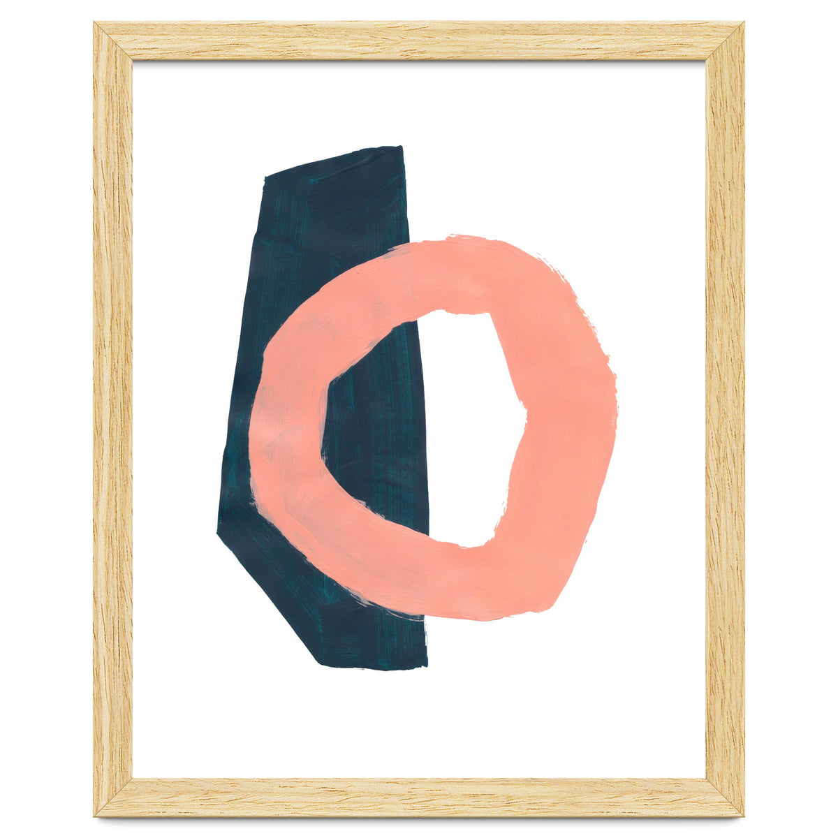 Teal Pillar Salmon Ring