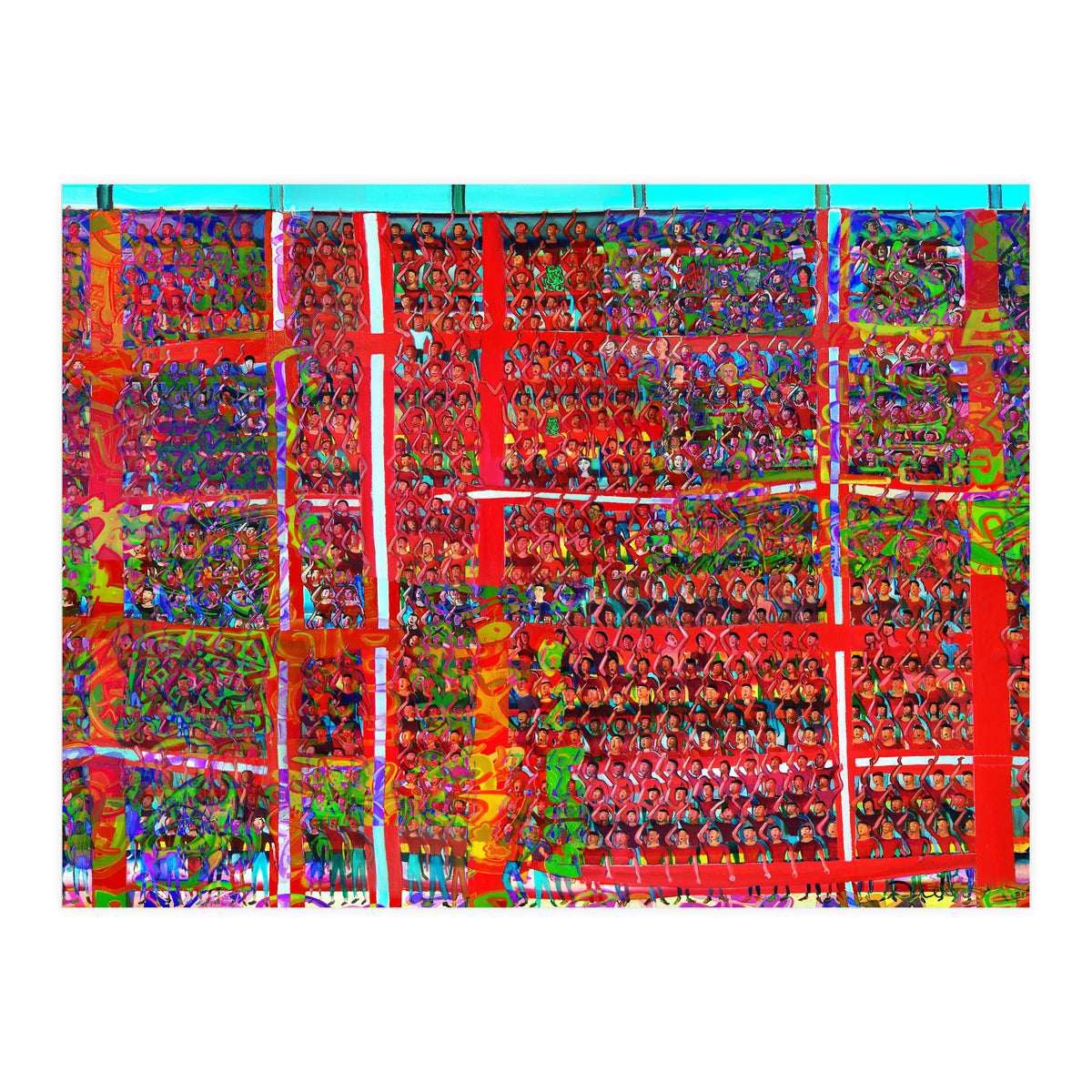 Gran Hinchada Roja 10 (Print Only)