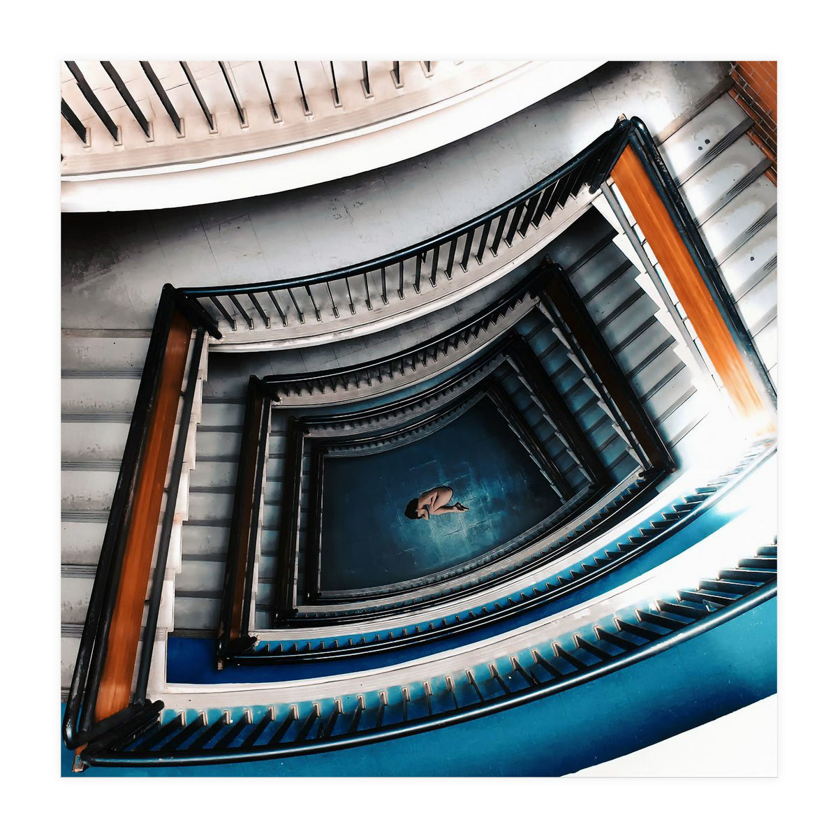 Spiral Staircase 1 (Print Only)