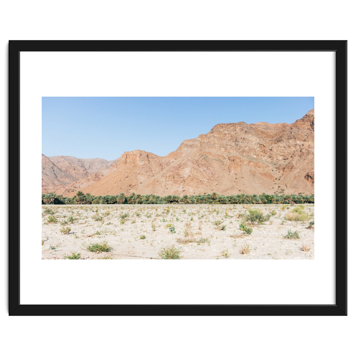 Middle East Desert Road