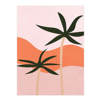 Bohemian Style Palm Trees (Print Only)