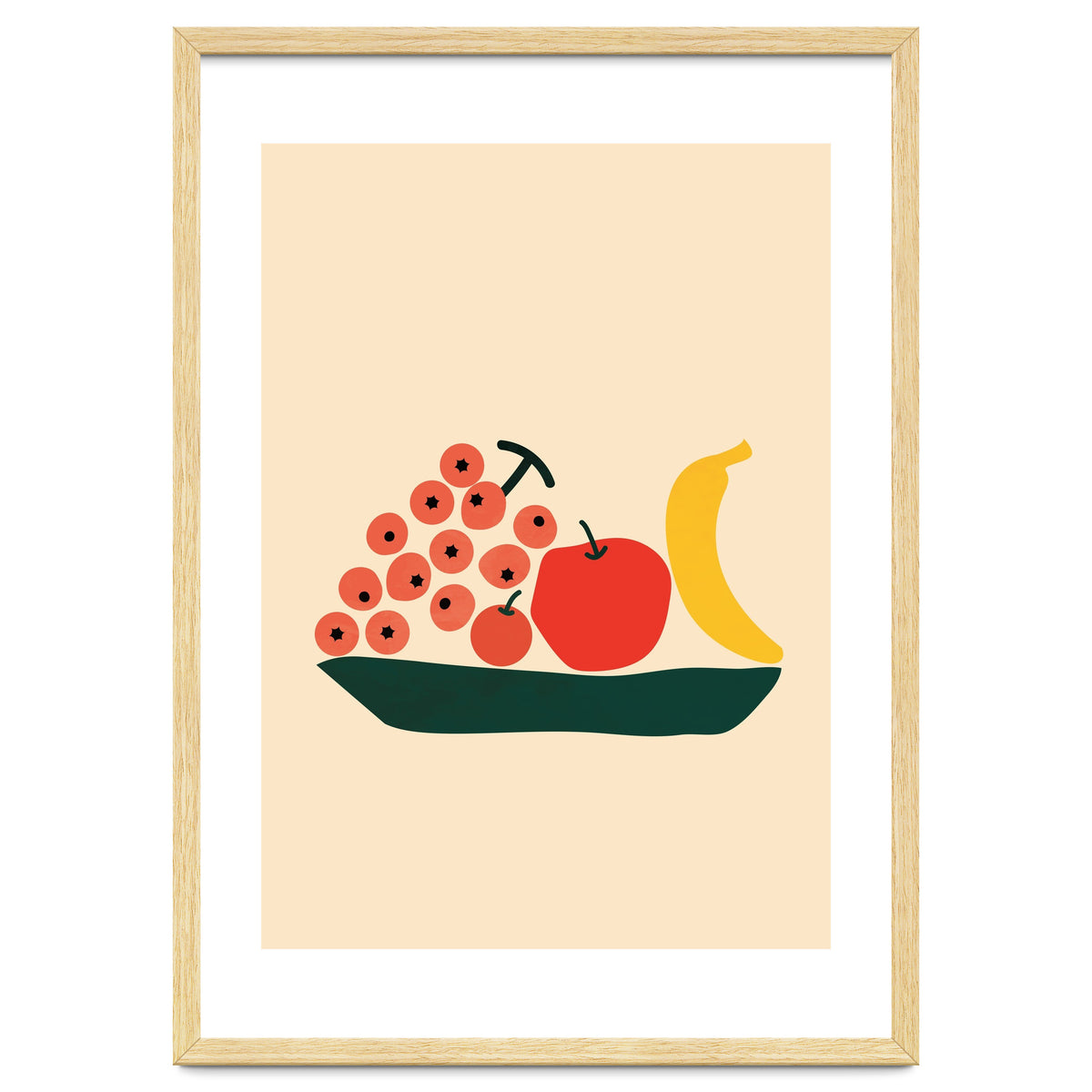 Abstract Modern Fruit