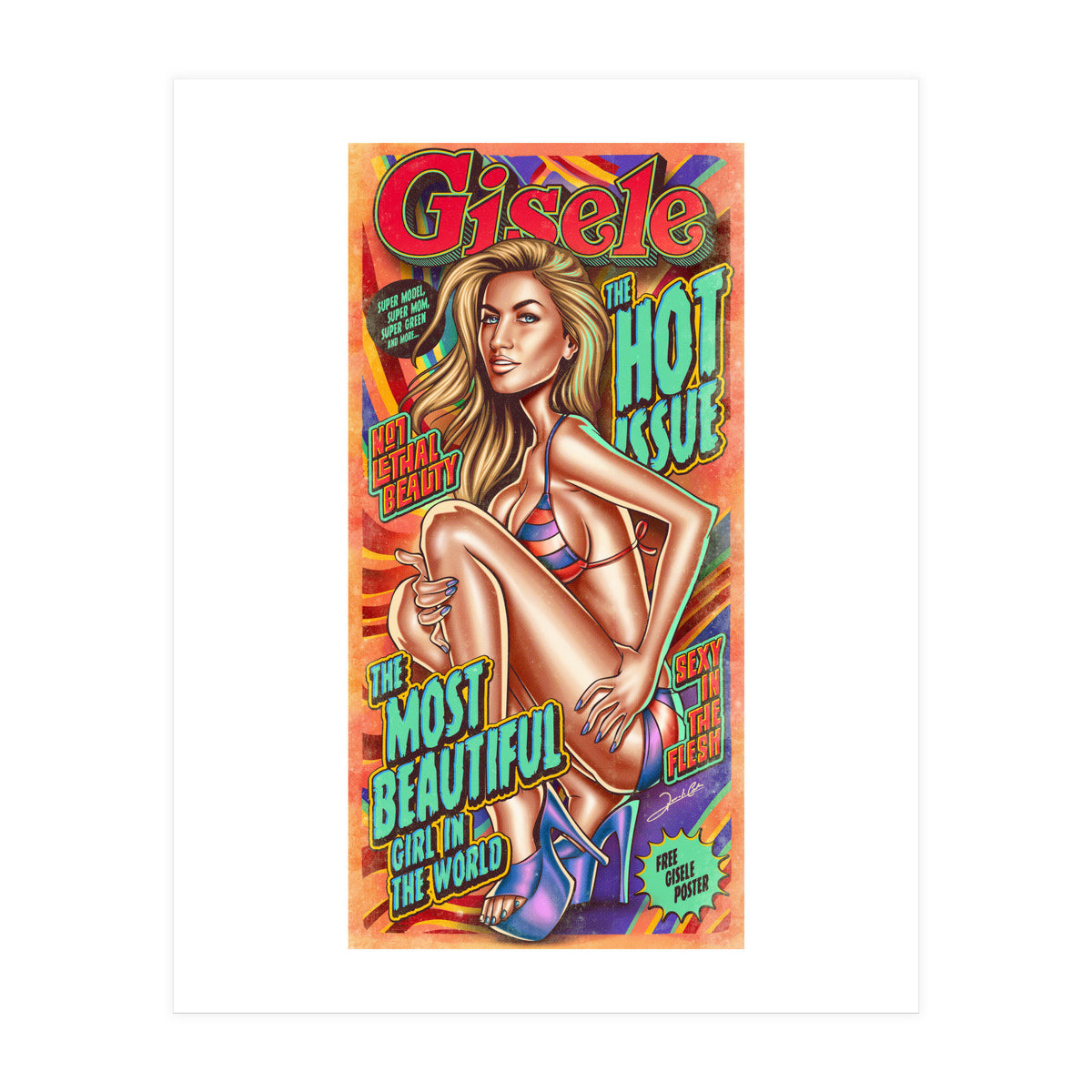 The Mos Beautiful Girl In The World (Print Only)