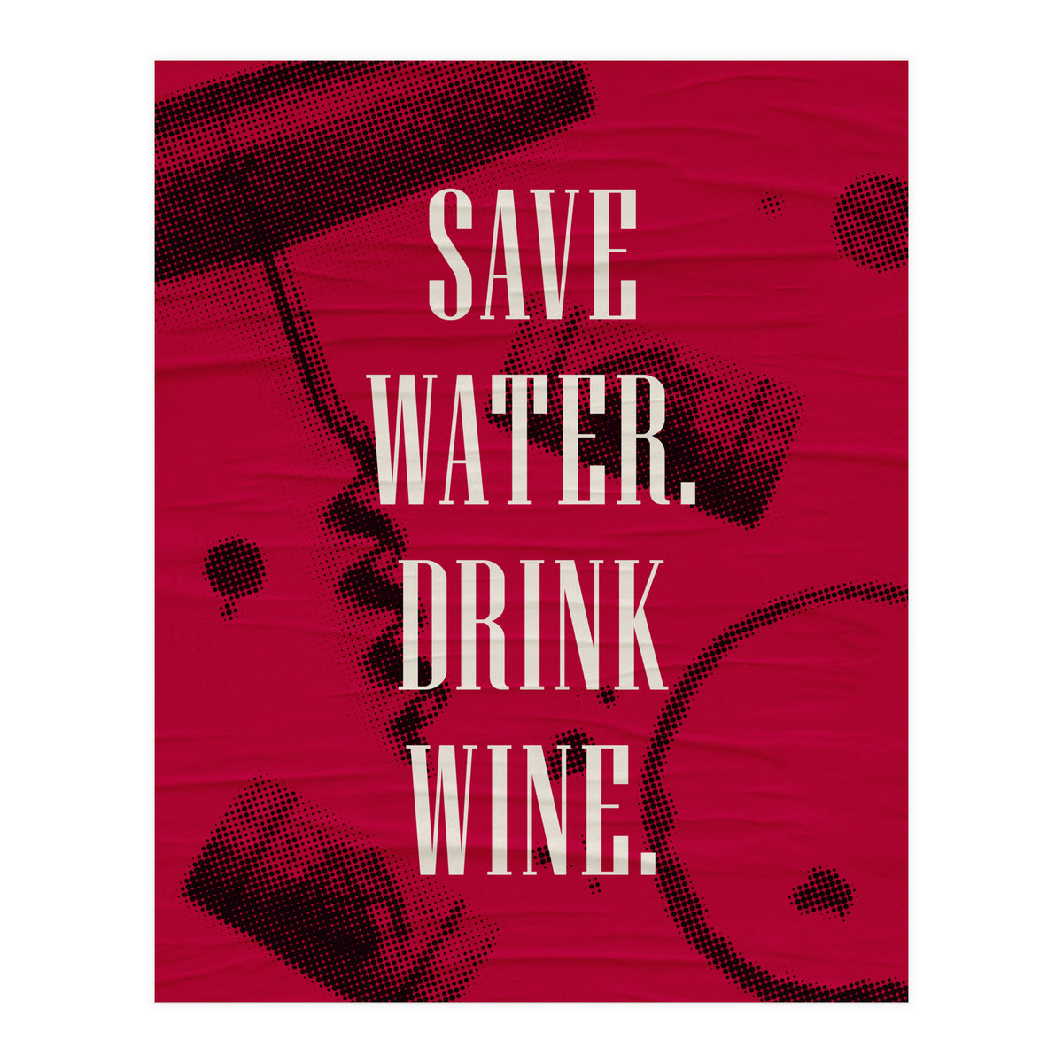 Adulting Save Water2 (Print Only)
