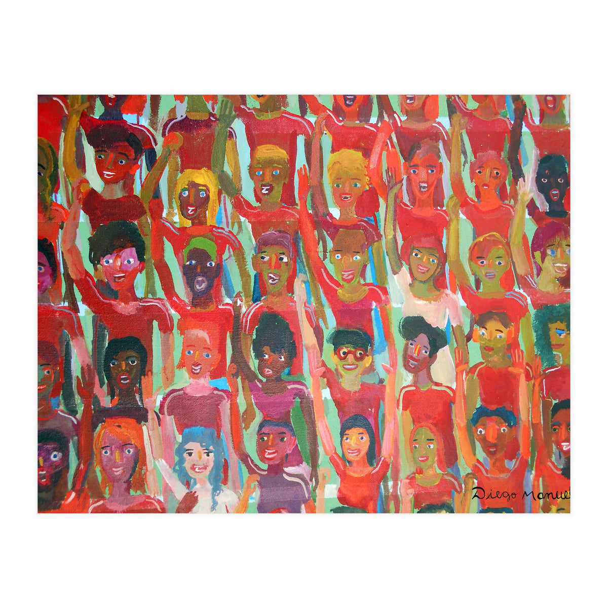 Hichada Roja Detalle 1 (Print Only)