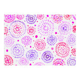 Abstract fireworks pattern in magenta and purple (Print Only) thumbnail