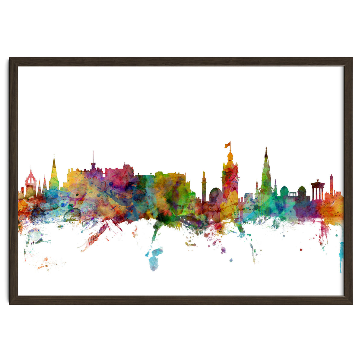 Edinburgh Scotland Skyline