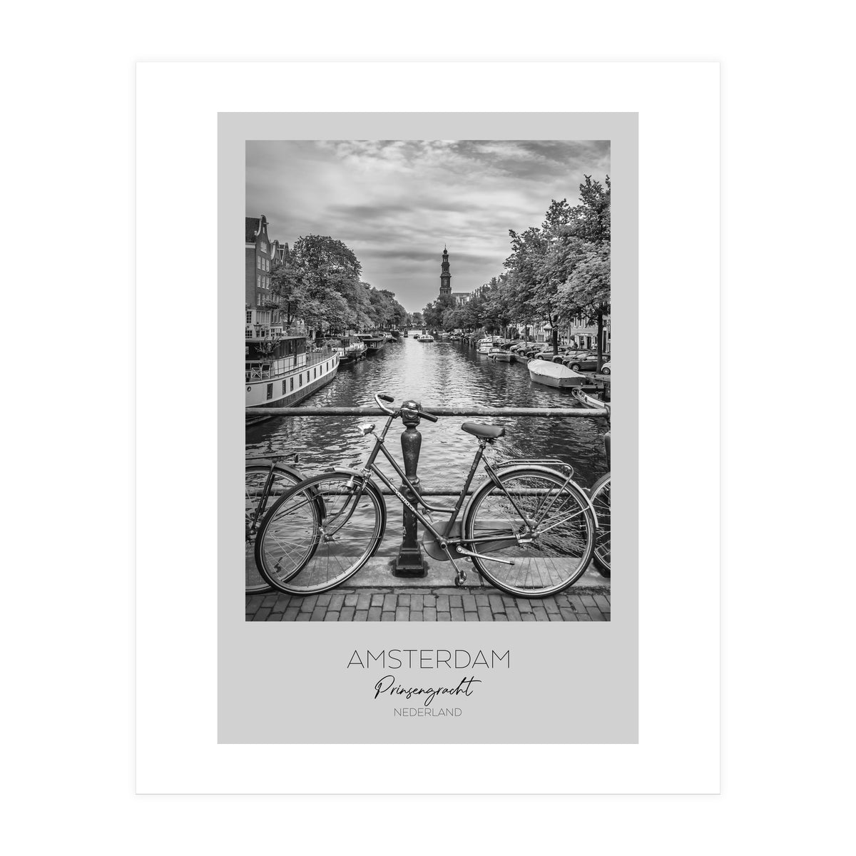 In focus: AMSTERDAM Prinsengracht (Print Only)