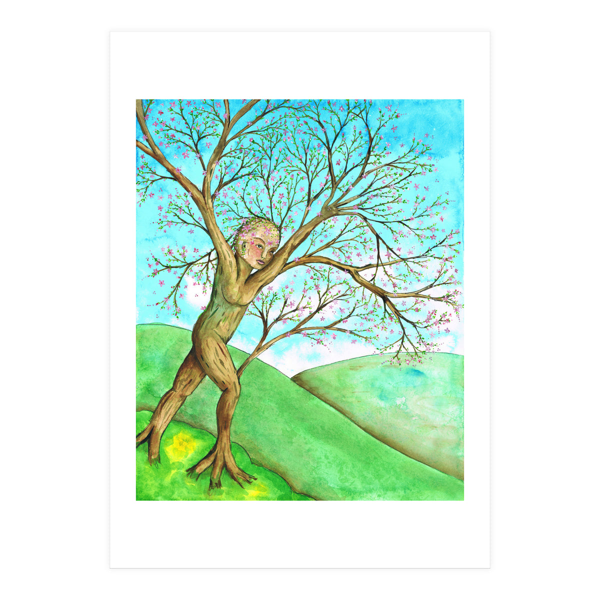 Spring dryad (Print Only)