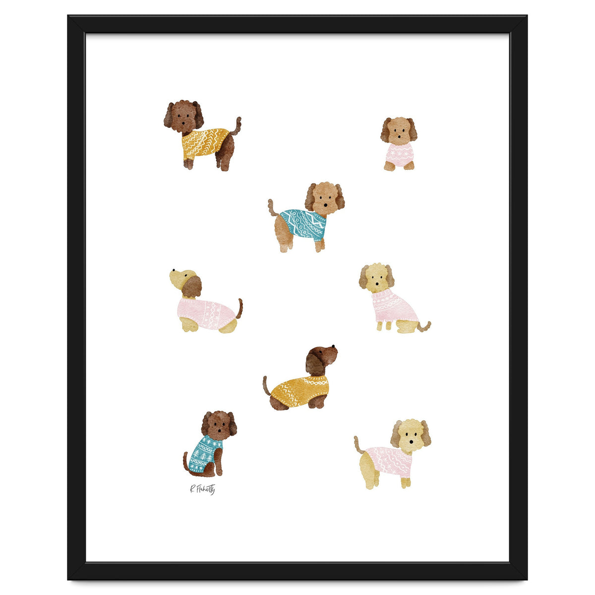 Cockapoo Dogs in Jumpers