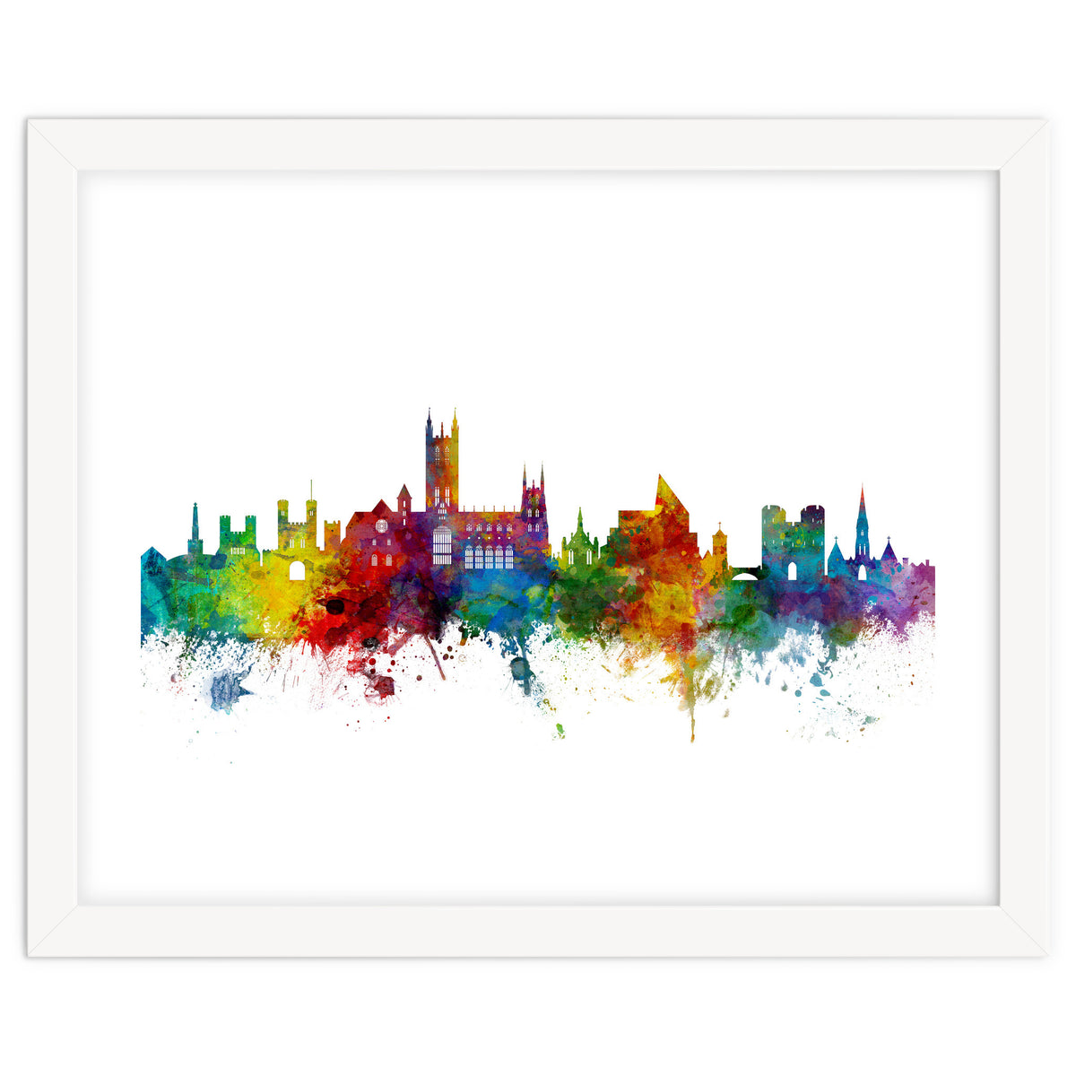 Canterbury England Skyline