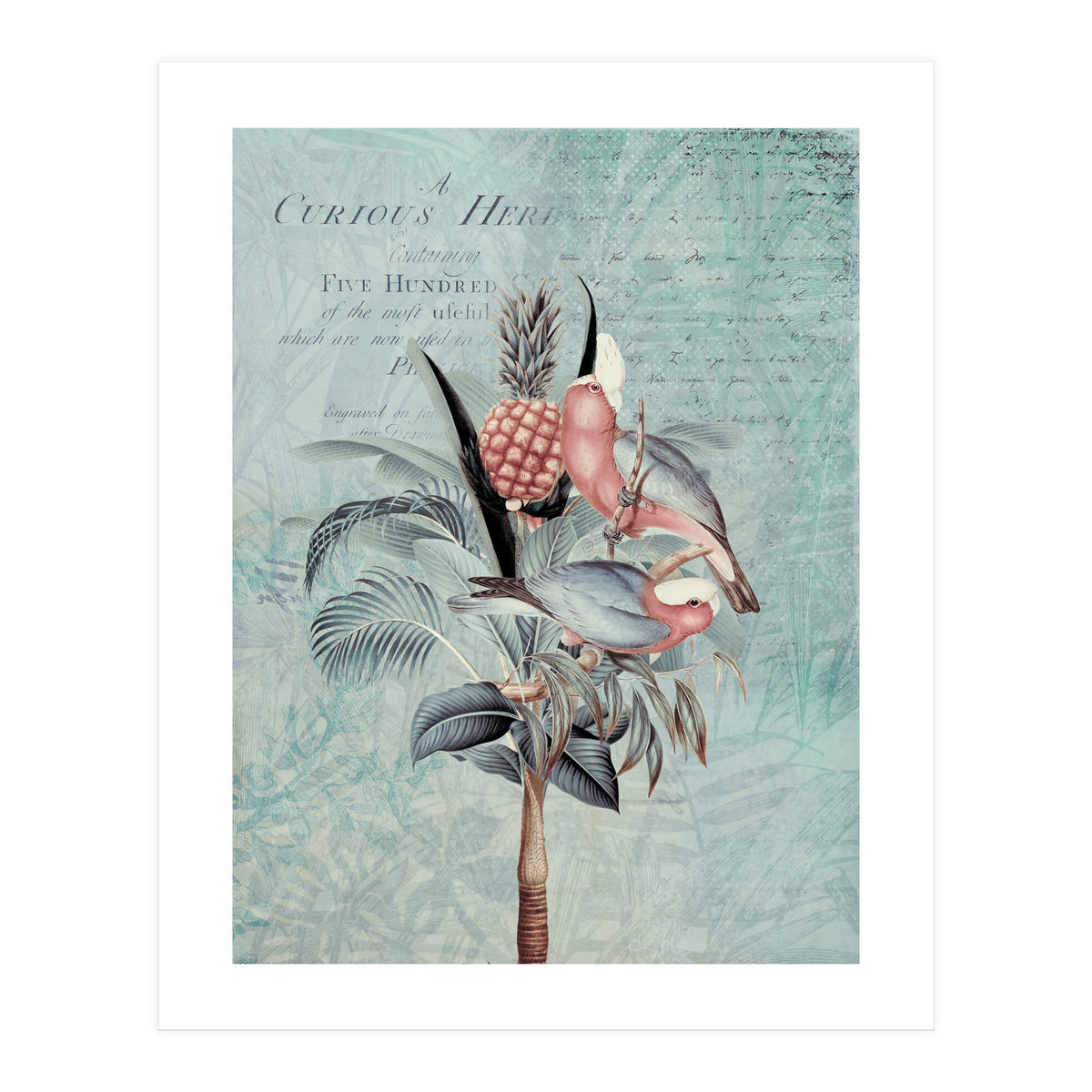 Parakeet Paradise 2 (Print Only)