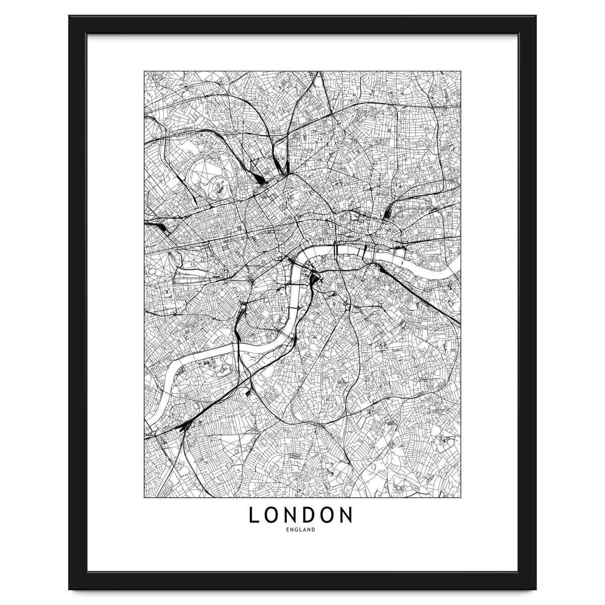 London White Map