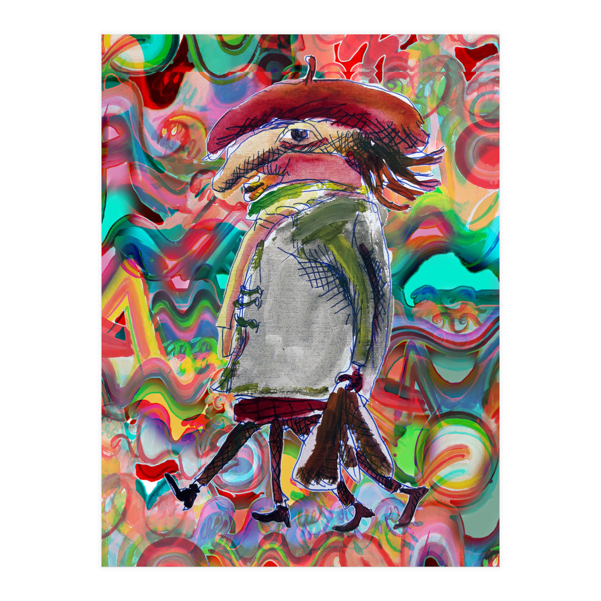 Estrella Del Arte 4 B (Print Only)