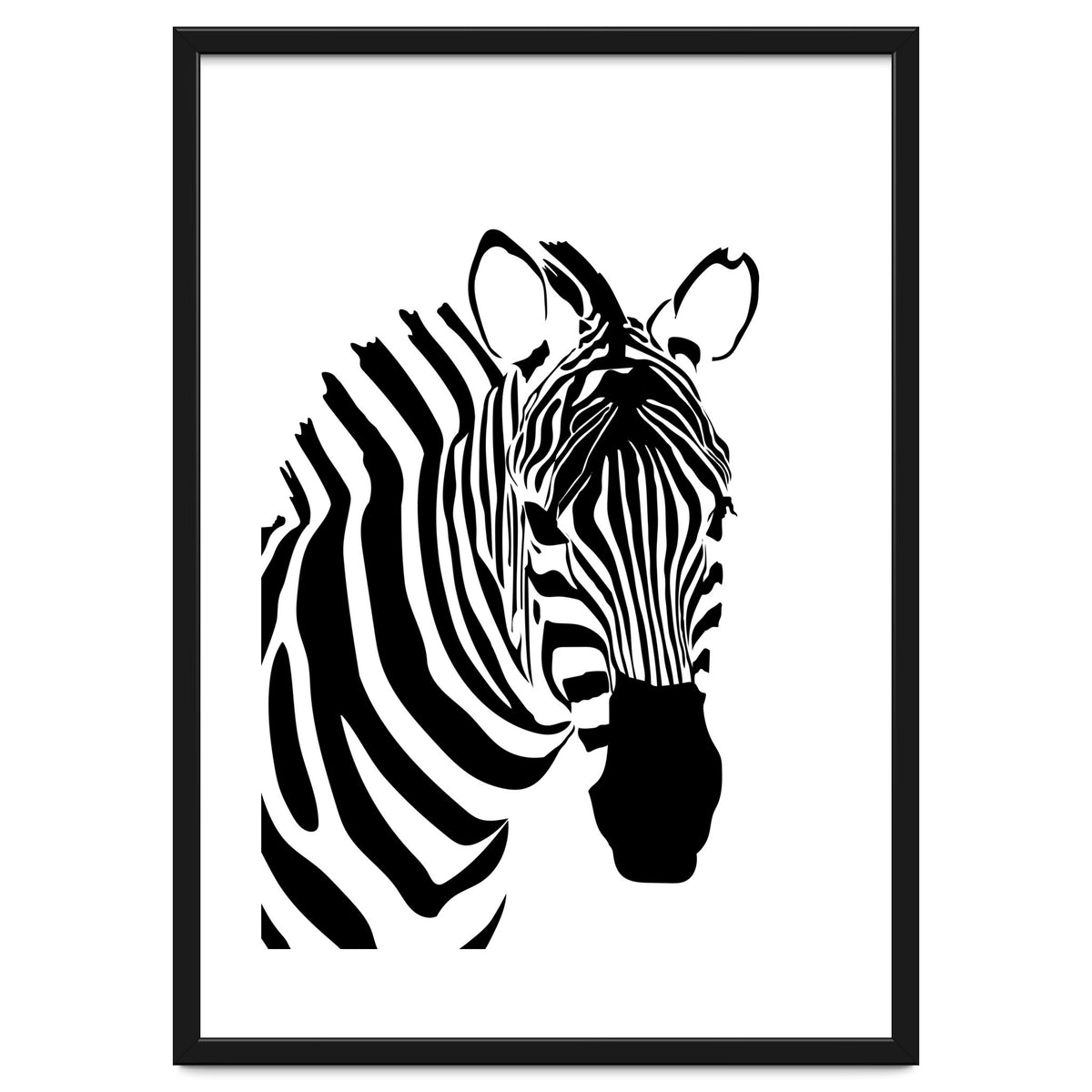 Zebra Stripe - Monochrome