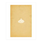 Minimalist vase and vintage paper (Print Only) thumbnail