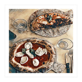 Pizza And Calzone (Print Only) thumbnail