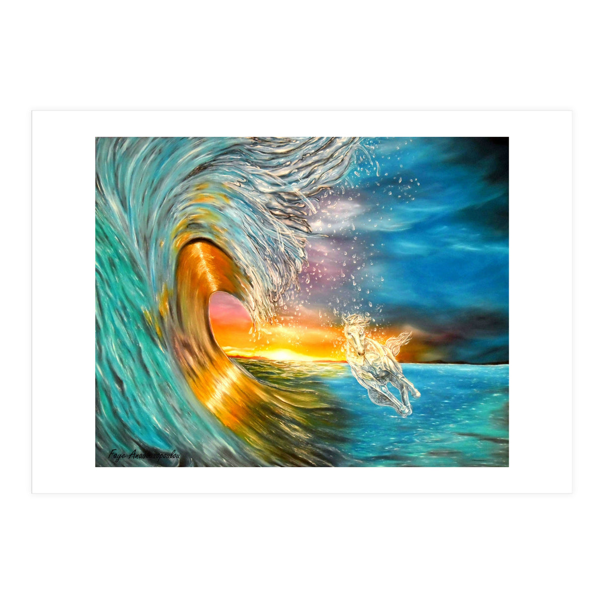 Freezing The Moment (Print Only)