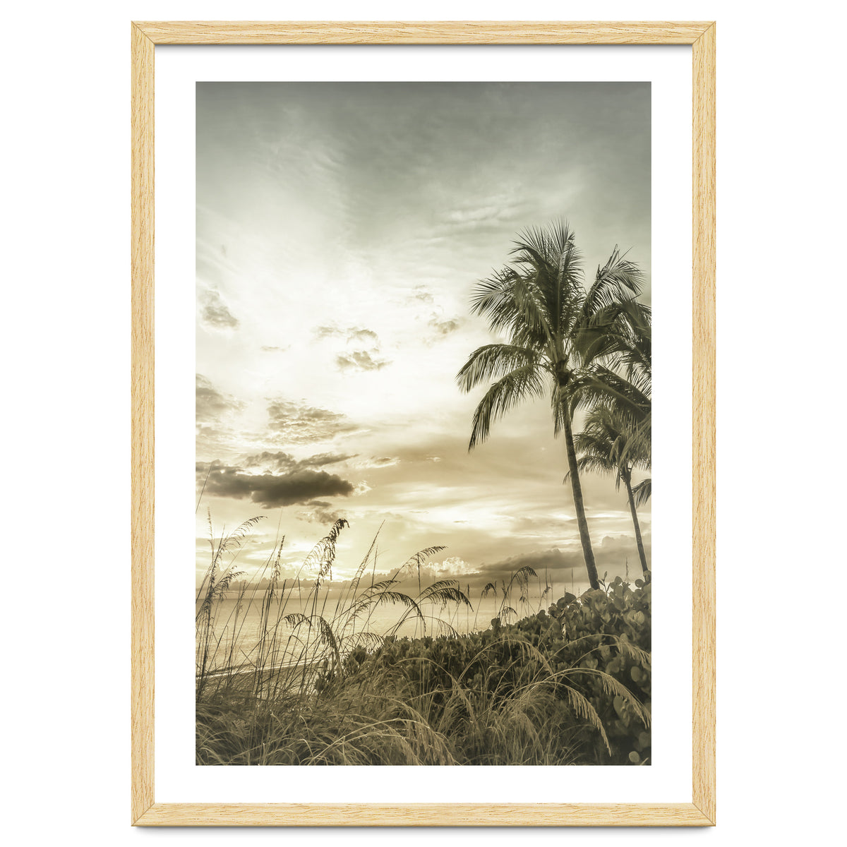 BONITA BEACH Bright Sunset | Vintage