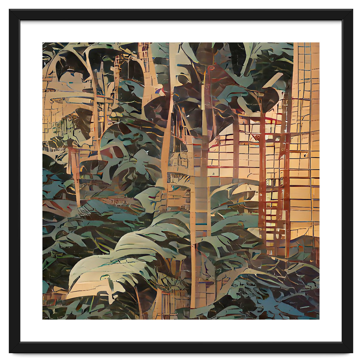 TROPICAL FOREST no4-B - UKIYO-e