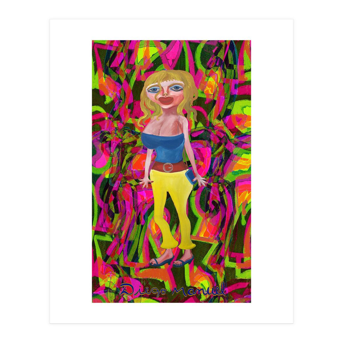 Chica Fashion B (Print Only)