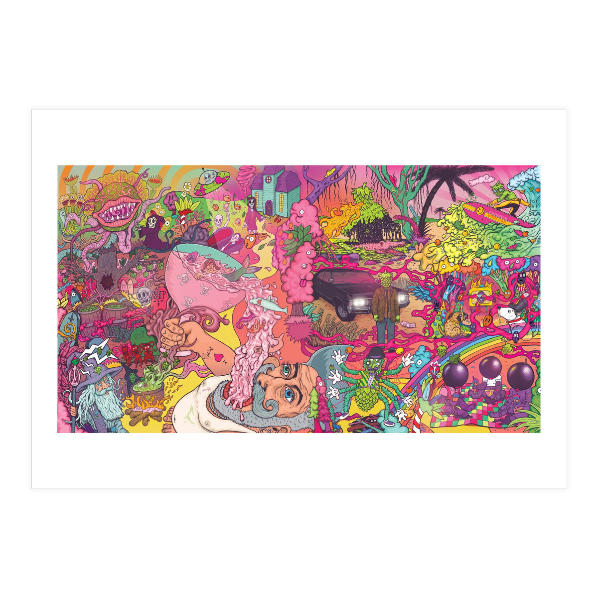 ABBEYDALE BREWERY COLLAB SERIES 1 & 2 FULL ILLUSTRATION - YEASTIE BOYS UK, NORTHERN MONK, ORGINS FYNE ALES, HAAND, BREW YORK, BLACK JACK, THORNBRIDGE, WILDE CHILD, RIDGESIDE, TORRSIDE, BOX SOCIAL, ORA BREWING (Print Only)