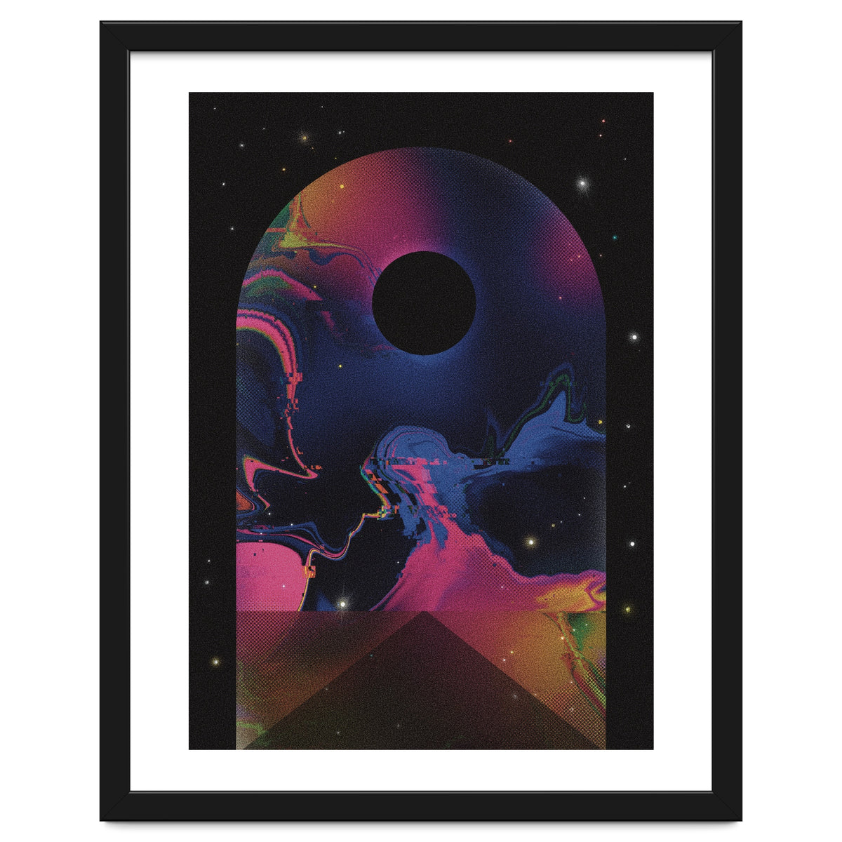 Night Road Landscape