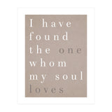 The One My Soul Loves (Print Only) thumbnail