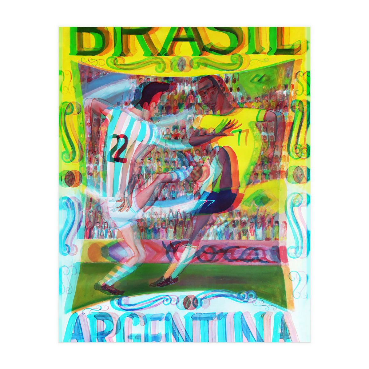 Brasil Argentina 2 (Print Only)