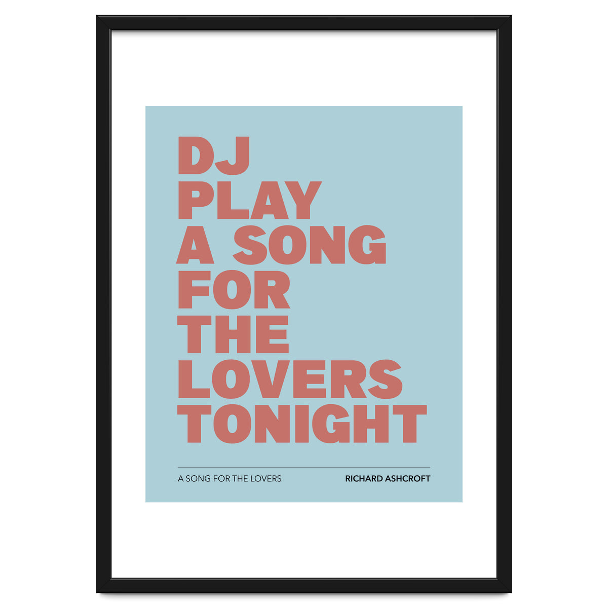 Richard Ashcroft - A Song For The Lovers