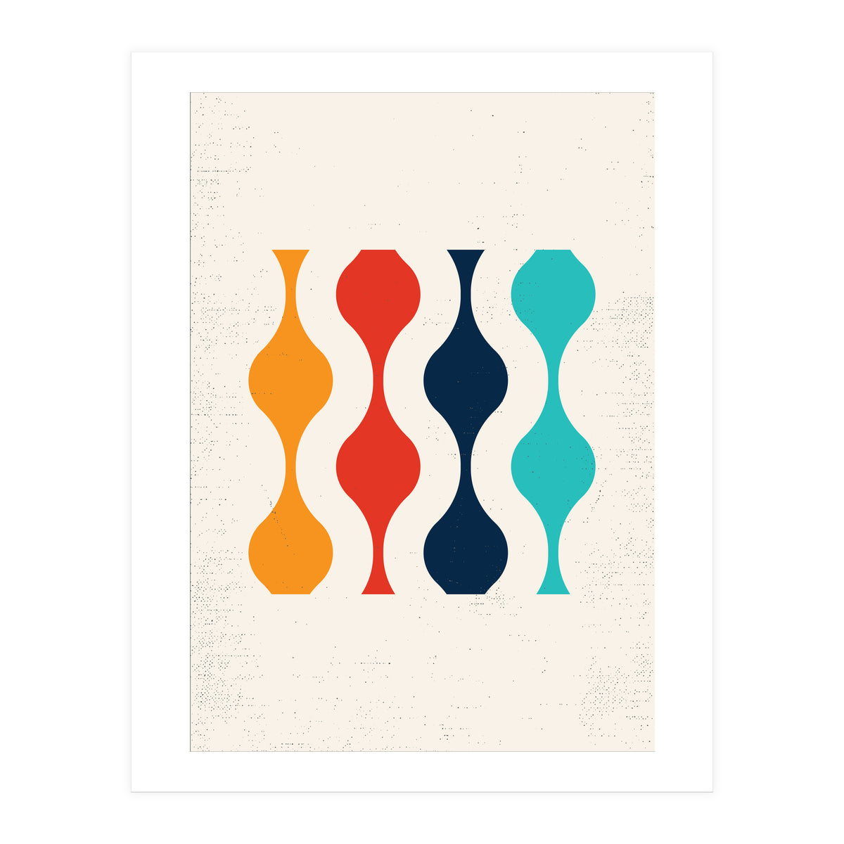 Mid Century Modern Geometry 014 (Print Only)