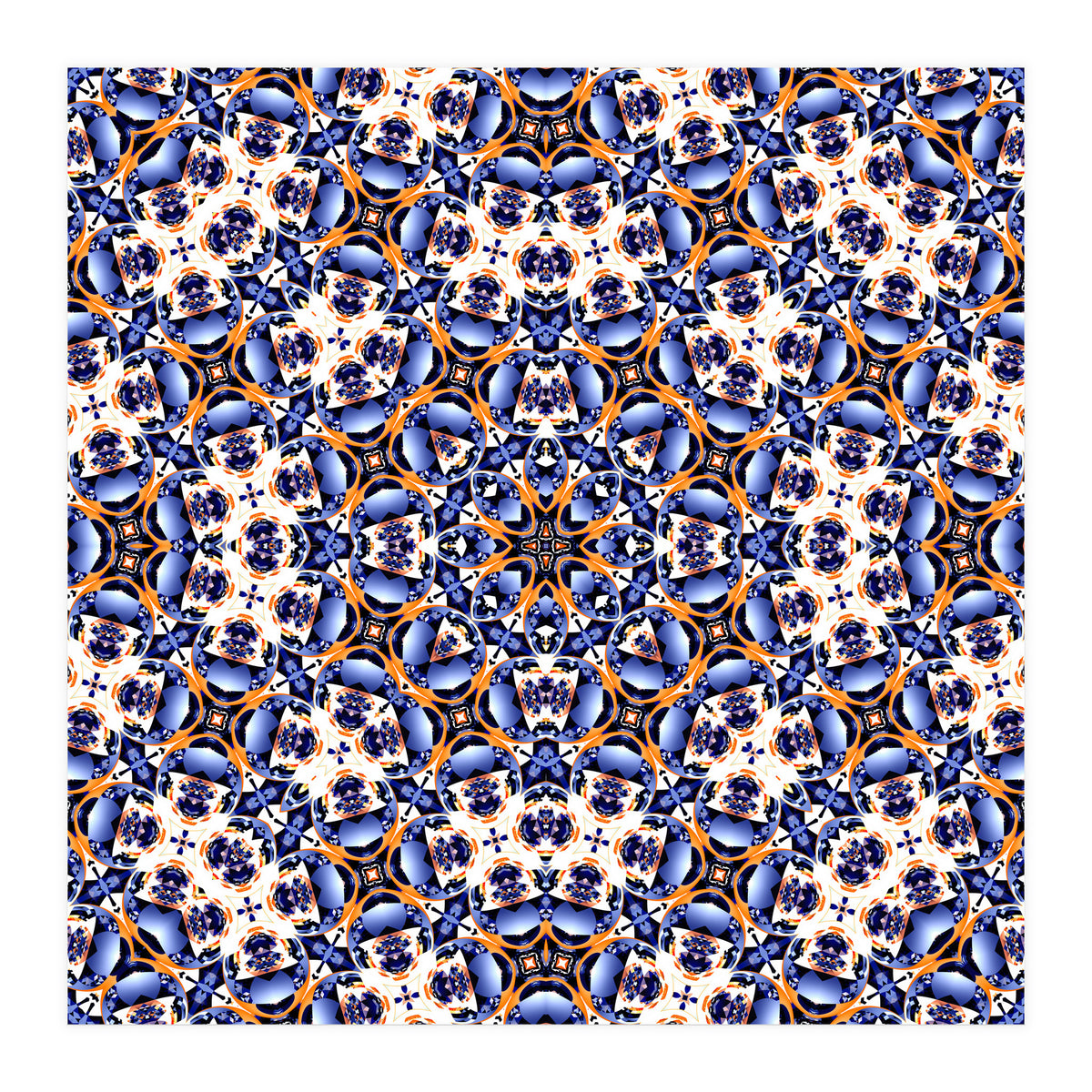 Abstract Mandala Pattern (Print Only)