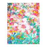 Painted Joy | Abstract Botanical Floral Nature Painting | Spring Meadow Garden (Print Only) thumbnail