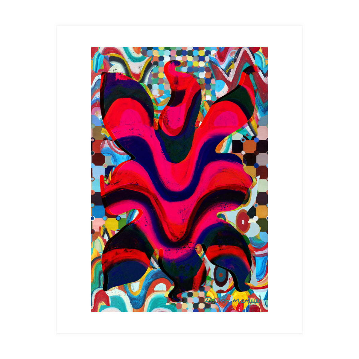 Pop Abstract 2023 Tapiz 87 (Print Only)