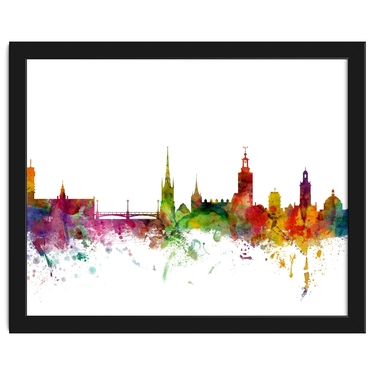 Stockholm Sweden Skyline