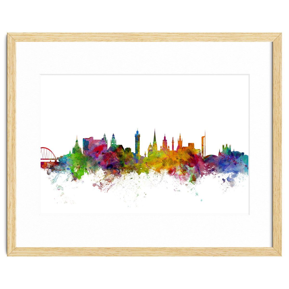 Glasgow Scotland Skyline