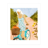 Biking In The Woods (Print Only) thumbnail