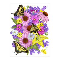 Corn Flowers and Swallowtails (Print Only)