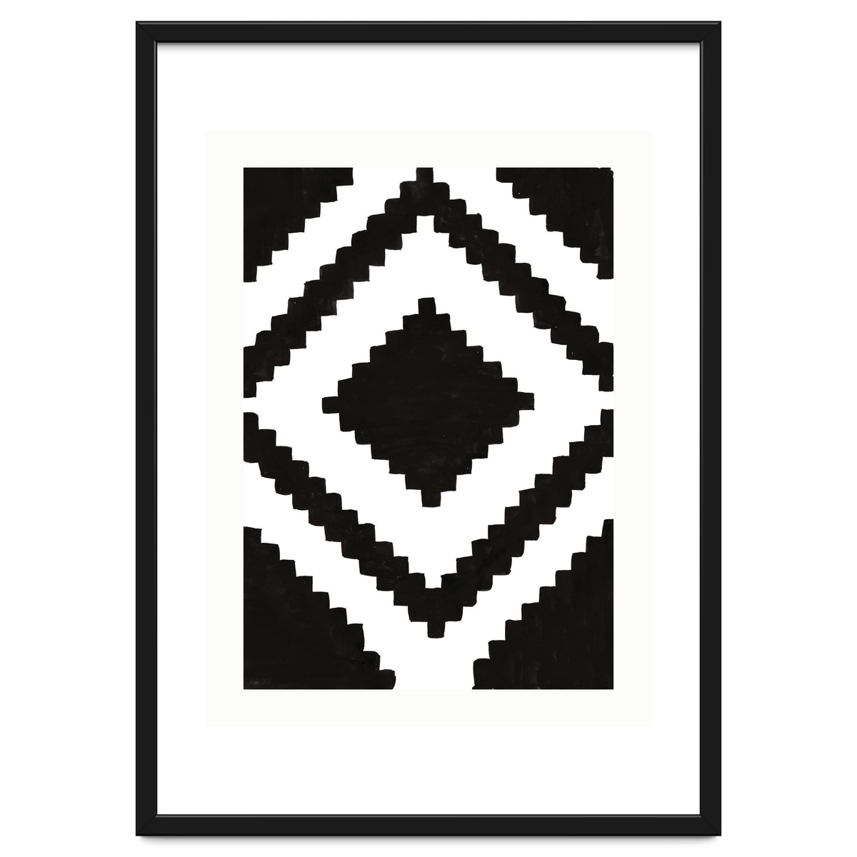 Patterns Aztec Black