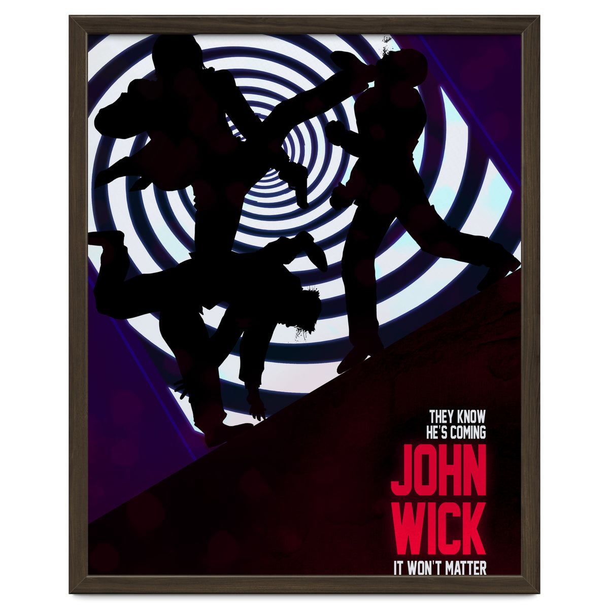 John Wick Minimal Movie Poster