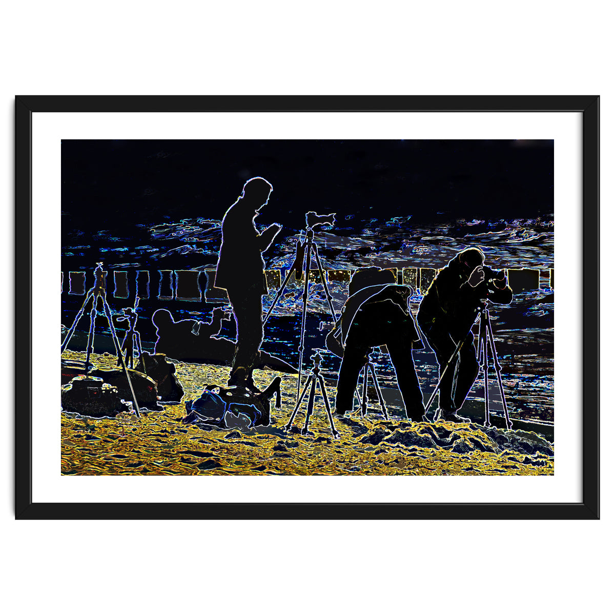 Photographers at the beach