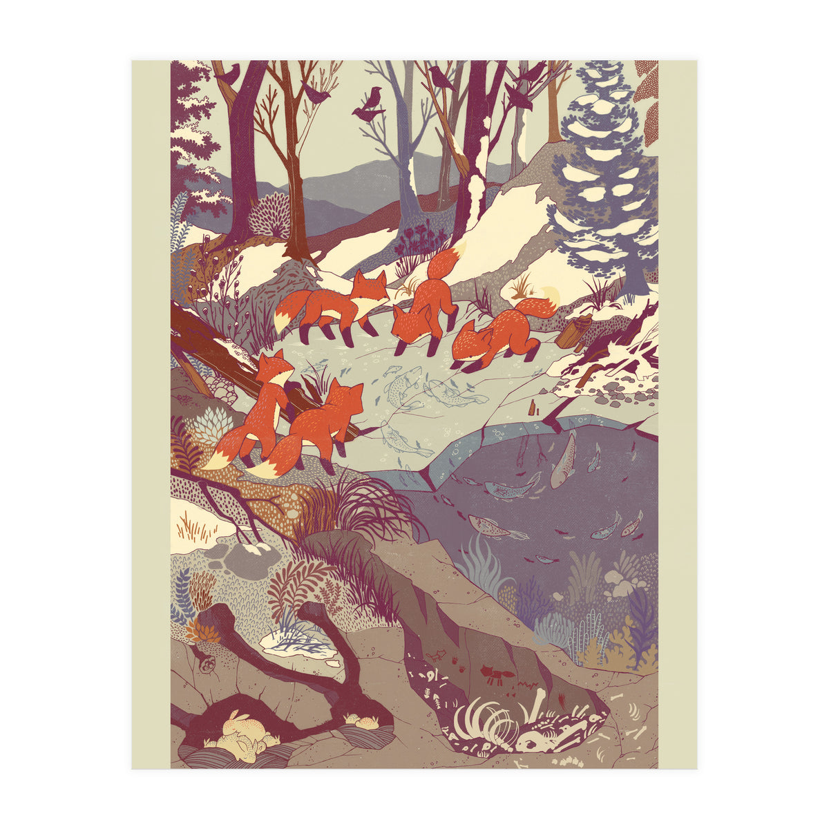 Fisher Fox (Print Only)